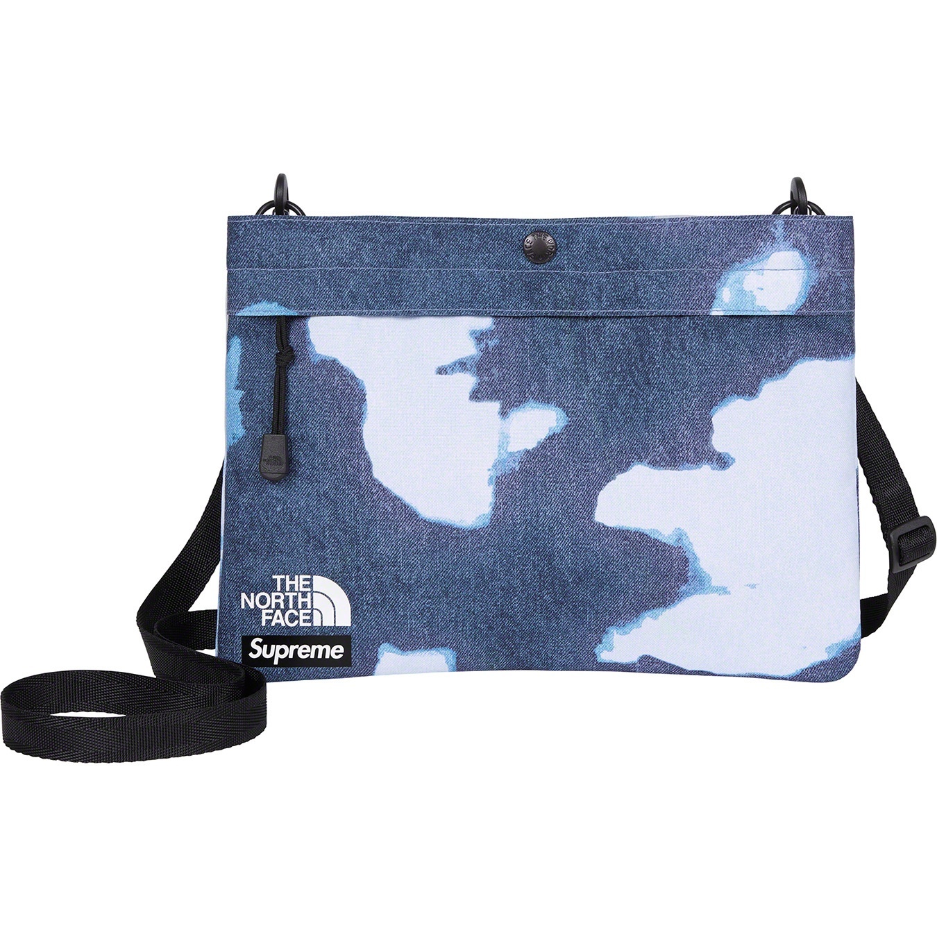 Supreme®/The North Face® Bleached Denim Print Shoulder Bag view 3